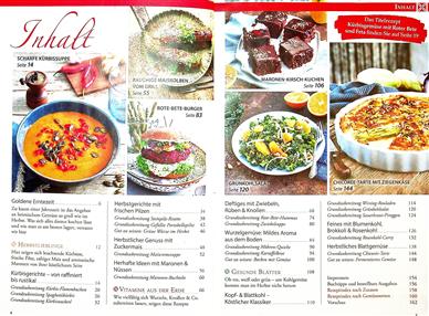 Landidee Rezeptreihe Inhaltsverzeichnis