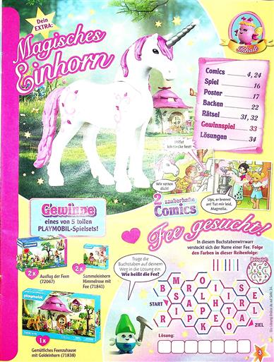 Playmobil Pink Inhaltsverzeichnis