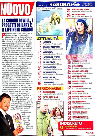 Nuovo (ital.) Inhaltsverzeichnis