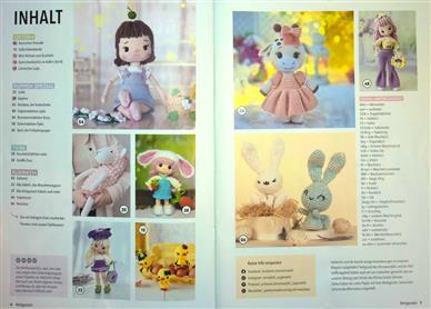 Amigurumi Magazin Inhaltsverzeichnis