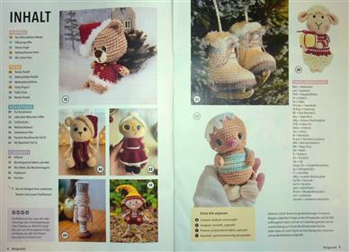 Amigurumi Magazin Inhaltsverzeichnis