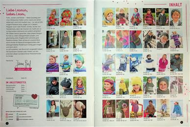 Kinder Maschenmode Inhaltsverzeichnis