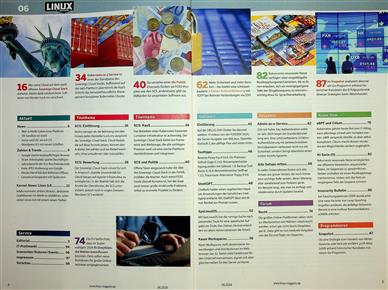 Linux Magazin Inhaltsverzeichnis