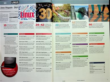 Linux Magazin Inhaltsverzeichnis