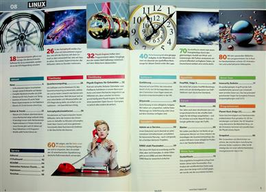 Linux Magazin Inhaltsverzeichnis