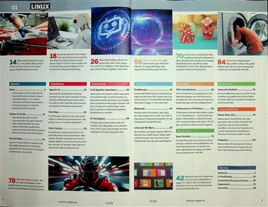 Linux Magazin Inhaltsverzeichnis