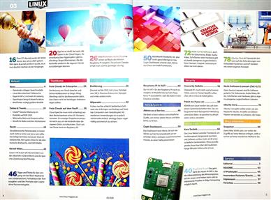 Linux Magazin Inhaltsverzeichnis