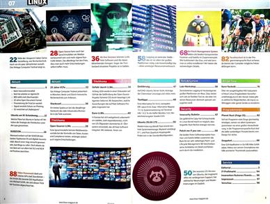 Linux Magazin Inhaltsverzeichnis