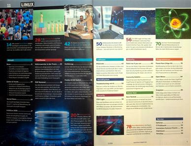 Linux Magazin Inhaltsverzeichnis