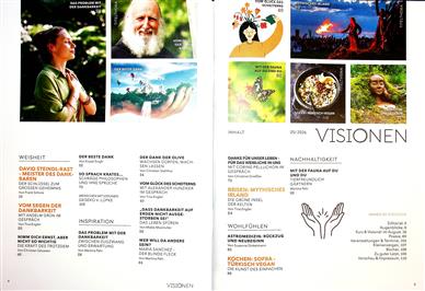 Visionen Inhaltsverzeichnis