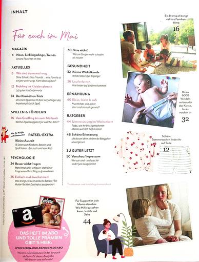 Leben & Erziehen Inhaltsverzeichnis