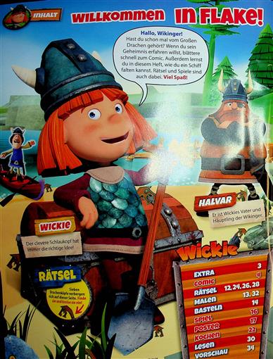 Wickie und die starken Männer Inhaltsverzeichnis