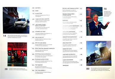 ElectriCar Inhaltsverzeichnis