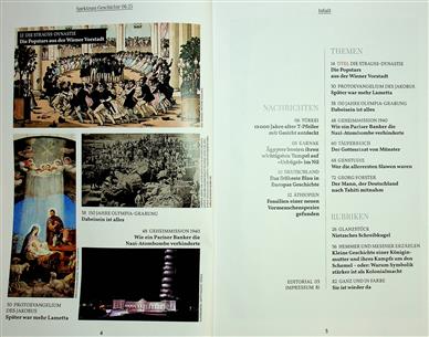 Spektrum Geschichte Inhaltsverzeichnis