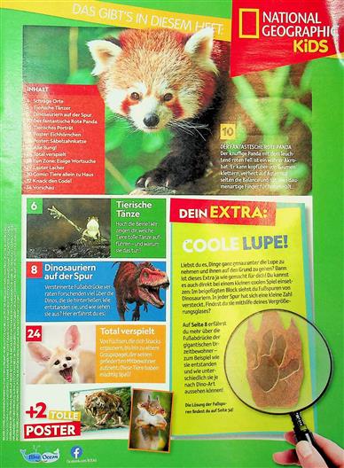 National Geographic Kids Inhaltsverzeichnis