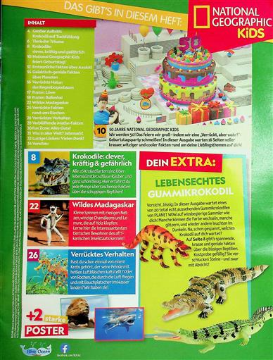 National Geographic Kids Inhaltsverzeichnis