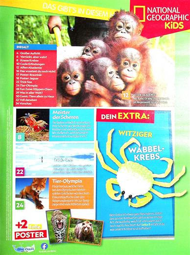 National Geographic Kids Inhaltsverzeichnis