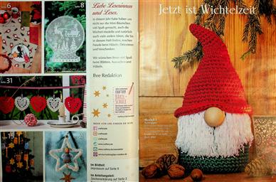 Anna Spezial Häkeln für Weihnachten Inhaltsverzeichnis