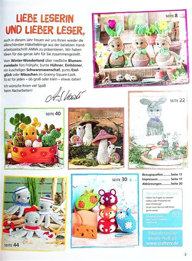 Anna Special Häkellieblinge Inhaltsverzeichnis