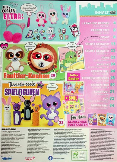 Glubschis Inhaltsverzeichnis