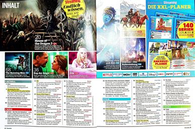 Streaming Inhaltsverzeichnis
