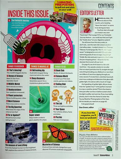 The Week Junior Science + Nature Inhaltsverzeichnis