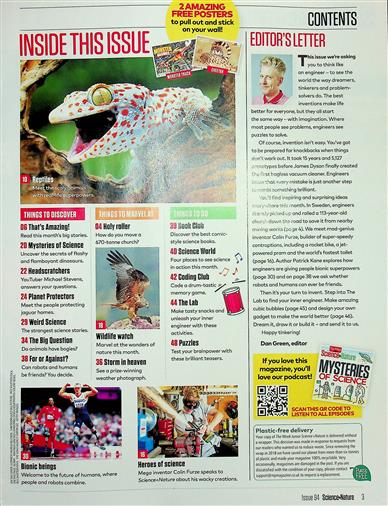 The Week Junior Science + Nature Inhaltsverzeichnis