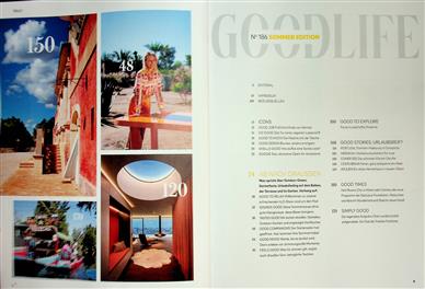 GOODLIFE Sommer Edition 2025 Inhaltsverzeichnis