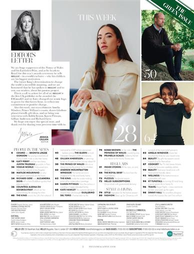 Hello (UK) Inhaltsverzeichnis