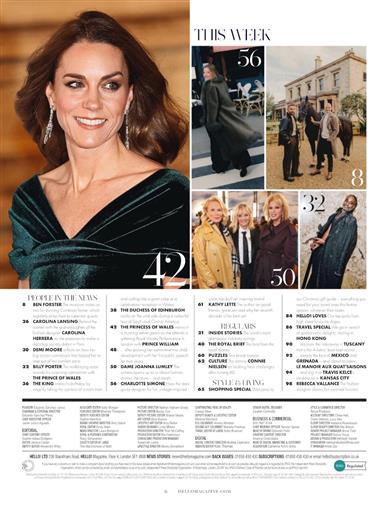 Hello (UK) Inhaltsverzeichnis