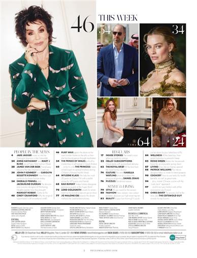 Hello (UK) Inhaltsverzeichnis