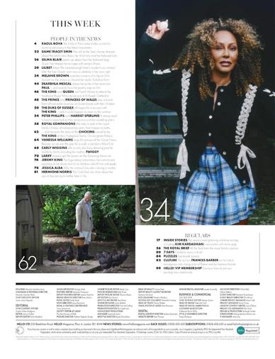 Hello (UK) Inhaltsverzeichnis