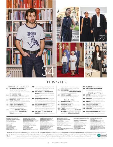 Hello (UK) Inhaltsverzeichnis