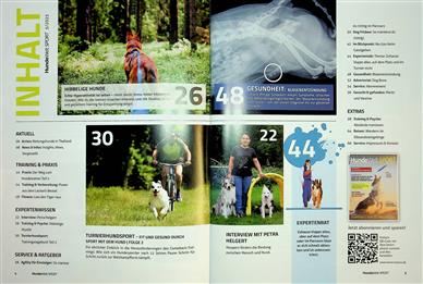 Hundewelt Sport Inhaltsverzeichnis