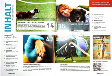 Hundewelt Sport Inhaltsverzeichnis