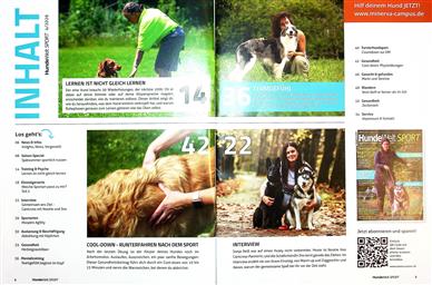 Hundewelt Sport Inhaltsverzeichnis