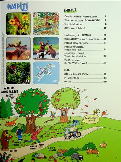 Wapiti Inhaltsverzeichnis