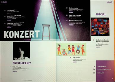 Musik & Unterricht Kombi Inhaltsverzeichnis