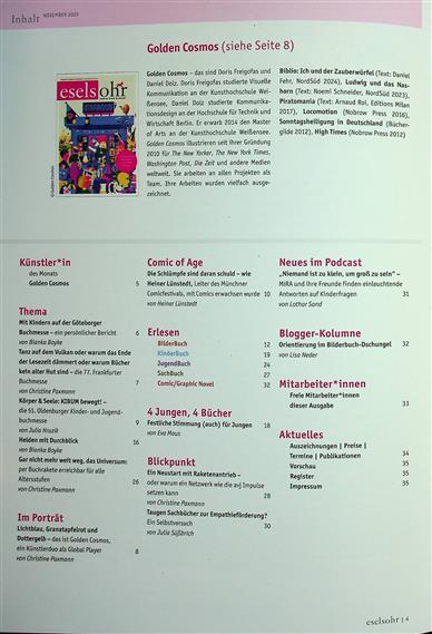 Eselsohr Inhaltsverzeichnis