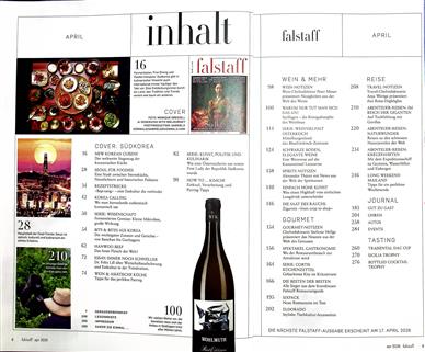 Falstaff (AT) Inhaltsverzeichnis