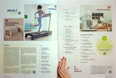 Konsument Inhaltsverzeichnis