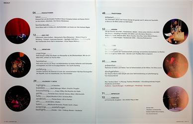 Tanz Inhaltsverzeichnis