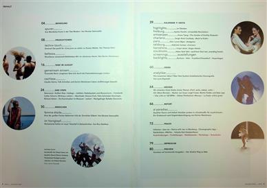 Tanz Inhaltsverzeichnis