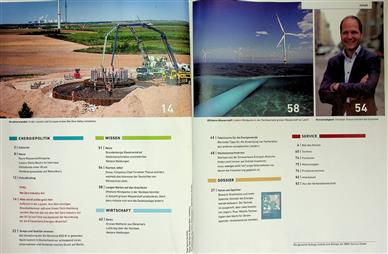 neue energie Inhaltsverzeichnis
