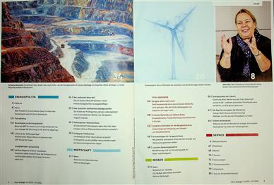 neue energie Inhaltsverzeichnis