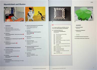 Kunst & Unterricht Inhaltsverzeichnis