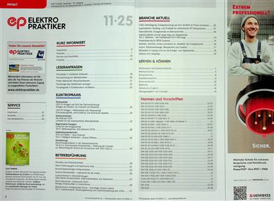 Elektropraktiker Inhaltsverzeichnis