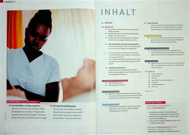 Altenpflege Inhaltsverzeichnis