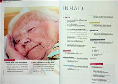 Altenpflege Inhaltsverzeichnis