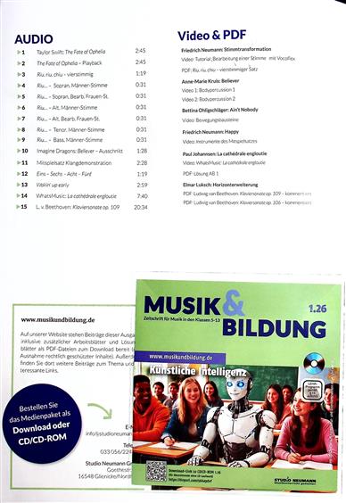 Musik & Bildung Inhaltsverzeichnis